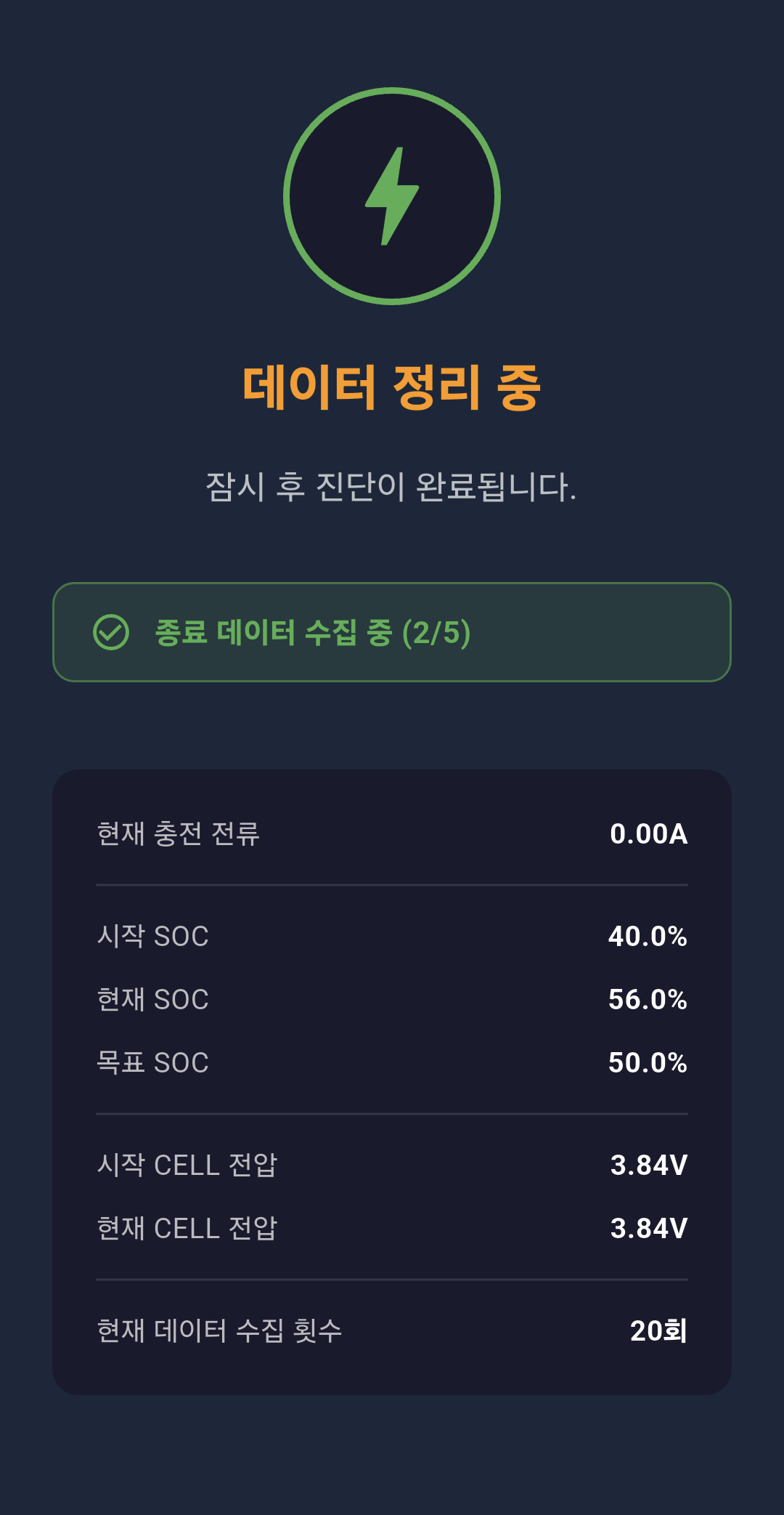 데이터 정리 중